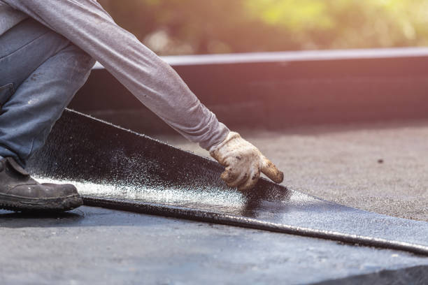 Professional Exterior Waterproofing technician working in Milan, IL
